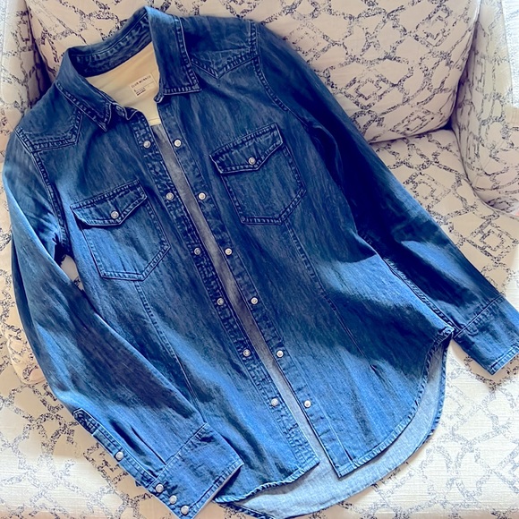 Club Monaco Denim Shirt - Picture 1 of 5
